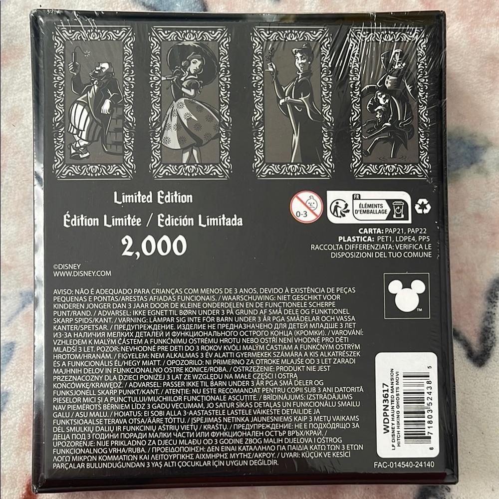 Disney Haunted Mansion Glow-in-the-Dark Pin - Picture 2 of 2